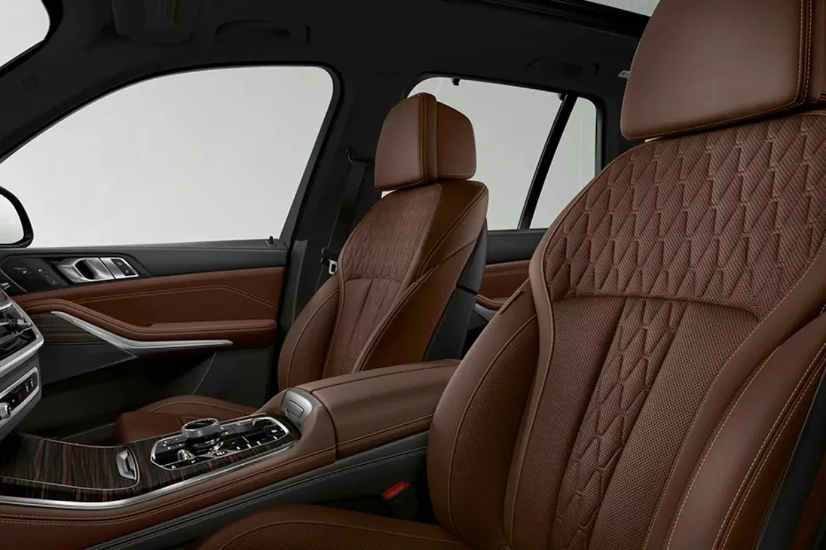 BMW X5 chauffeur car Perth, interior view