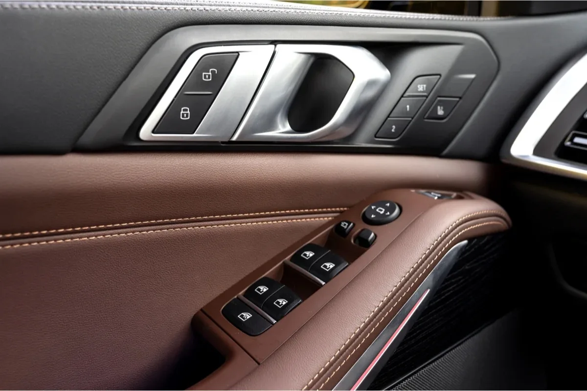 BMW X5 chauffeur car Perth, interior view