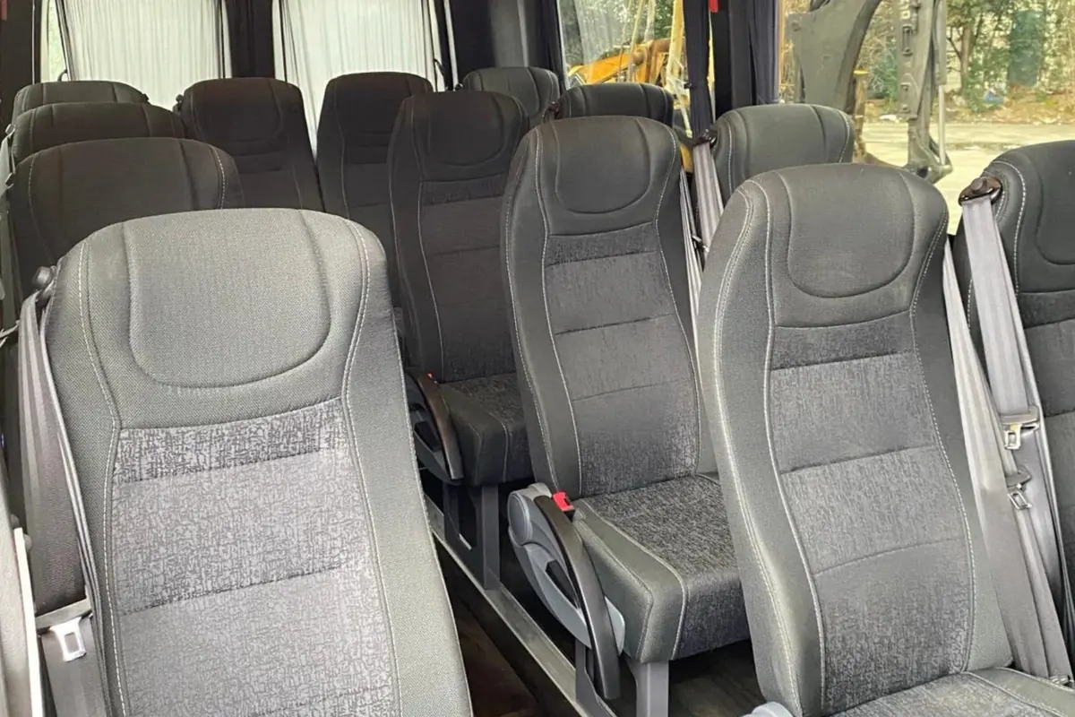 Mercedes-Benz Sprinter chauffeur car Perth, interior view