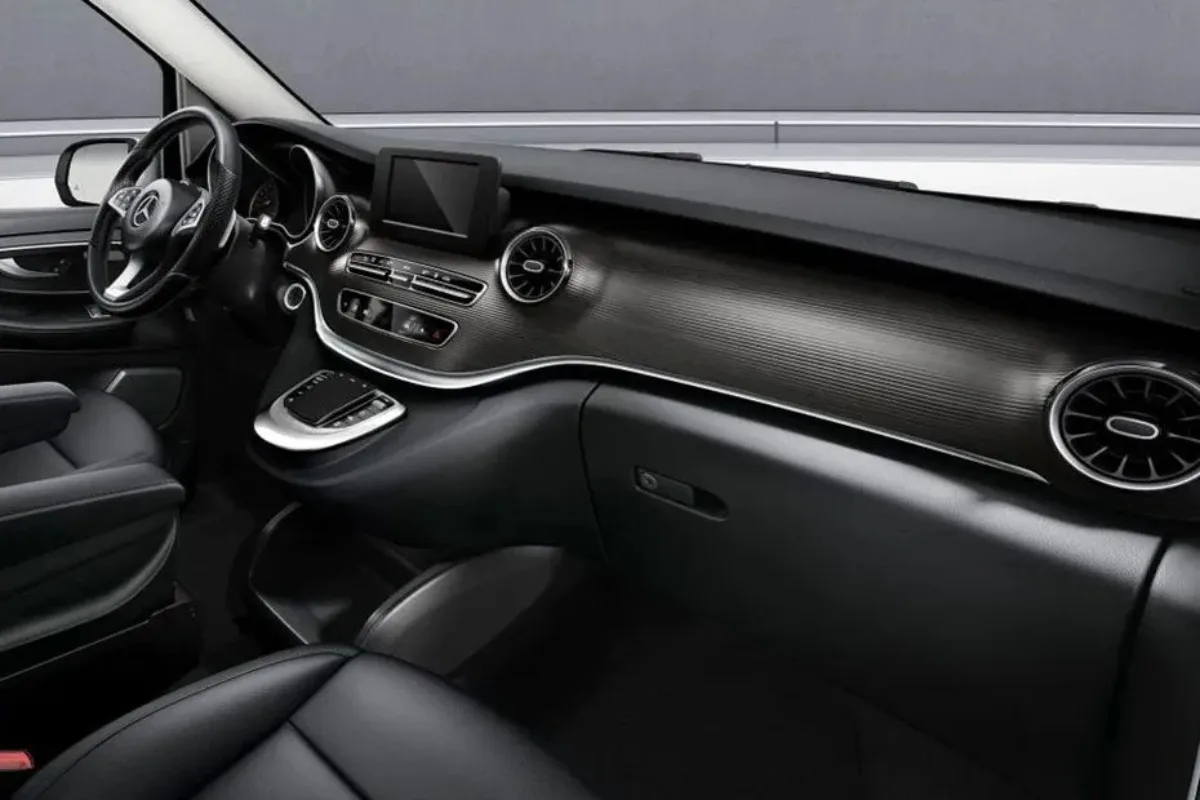 Mercedes-Benz V-Class chauffeur car Perth, interior view